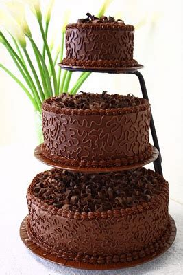 The Best 50 Years Chocolate On Chocolate DIY Wedding Cake