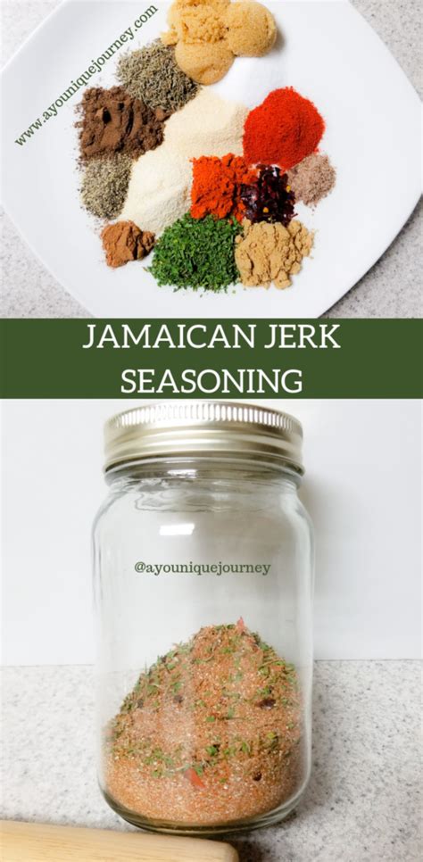 Jamaican Jerk Seasoning Authentic And Easy Dry Rub A Younique Journey