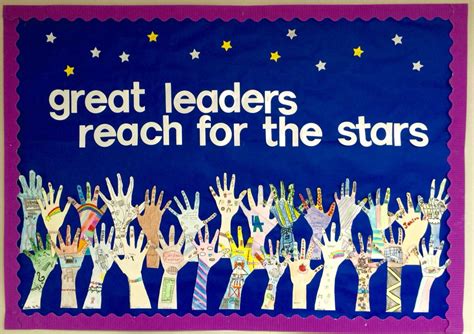 Reach For The Stars Leadership Bulletin Board Leadership Bulletin