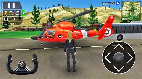 Helicopter Flight Pilot Simulator Heli License Test Game 5 Android