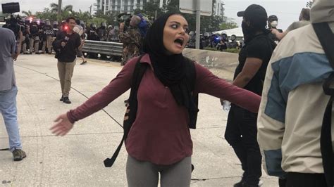 Muslim Woman Arrested At Black Lives Matter Protest Forced To Remove