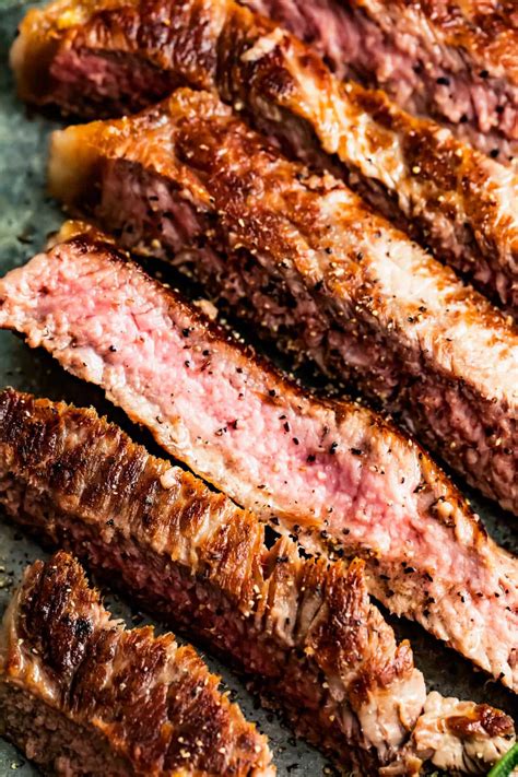 Pan Seared New York Strip Steak Yourhealthyday