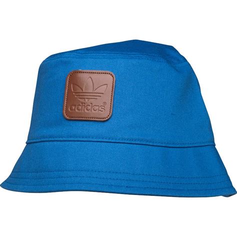 Buy Adidas Originals Trefoil Bucket Hat Bluebird