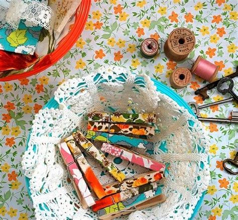 Not Sure Why But I Just Like These Diy Decorated Clothespins Crafts