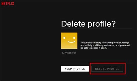 How To Delete A Netflix Profile And Account