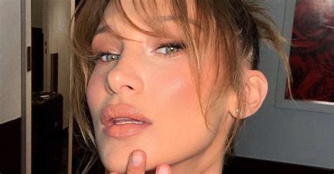 Bella Hadid Tries Curtain Bangs At Cannes POPSUGAR Beauty