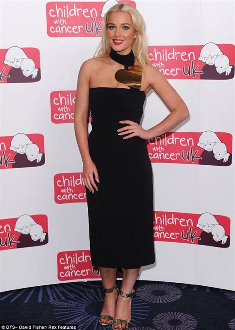 Helen Flanagan Attends Children With Cancer Charity Ball Celebmafia