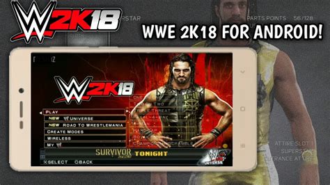 This wwe android game is a really good game to play in your free time and you can play it on your android device using ppsspp emulator. WWE 2K18 for Android Mod for PPSSPP HD Graphics and ...