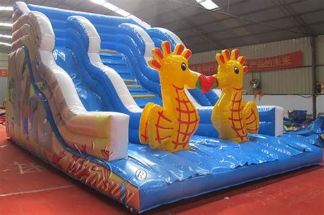 Seahorse Inflatable Water Slide Zhengzhou Winsun Amusement Equipment Co