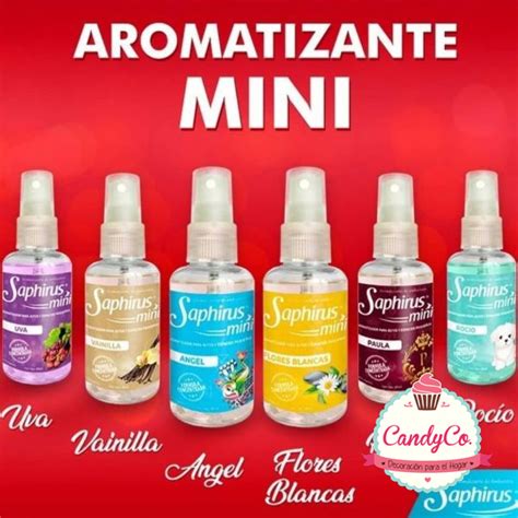 Aromatizante Saphirus Mini En Candyco Tienda Online