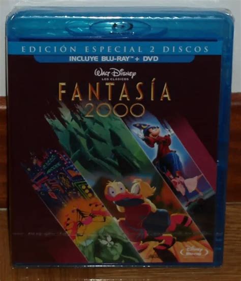 Fantasia 2000 Edition Special Blu Ray Dvd Disney Sealed Animation R2
