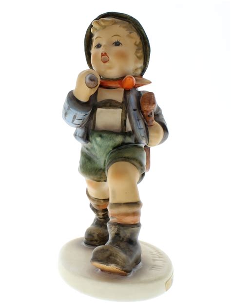 Check out our hummel figurines selection for the very best in unique or custom, handmade pieces from our figurines & knick knacks shops. Vintage Goebel Hummel Figurine The Run Away #327 Boy Walking