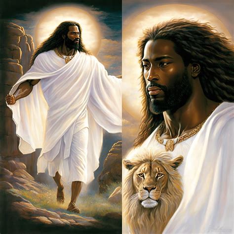 Downloadable Art Of Black Jesus In His Glory Black Art By African