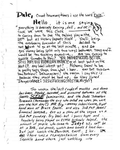 'it is such a shameless ripoff, they should be slapped on the wrist for that!' Inside Kurt Cobain's Letters and Journals | Kurt cobain ...