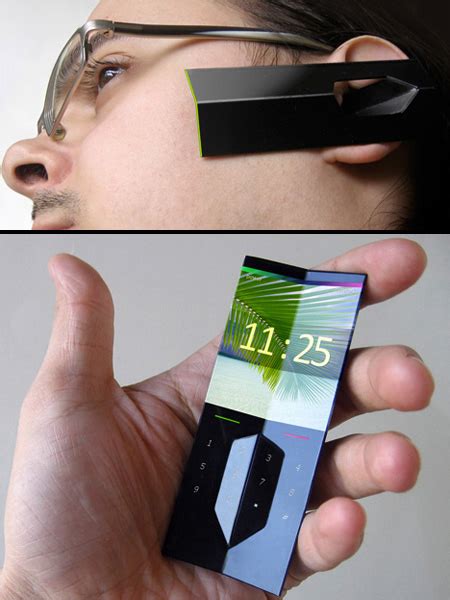 10 Futuristic Cell Phone Concepts