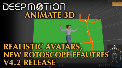 V42 Avaturn Realistic Avatars New Rotoscope Pose Editor Features