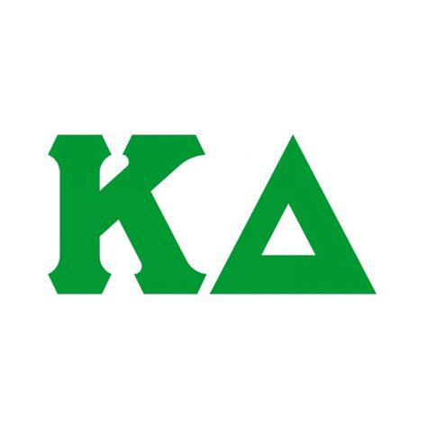Kappa Delta Big Greek Letter Window Sticker Decal Sale 895 Greek Gear®