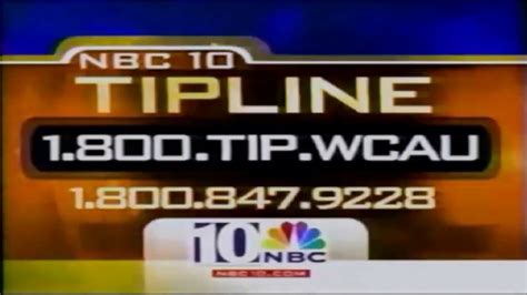 Wcau Tv Nbc 10 News Tip Line Version 2 2002 Youtube