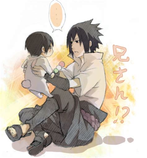 Sasuke And Baby Itachi Itachi Uchiha Sasunaru Naruto Sasuke Sakura
