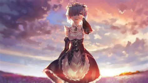 Rem Anime Girl Maid Rezero 4k 42681 Wallpaper
