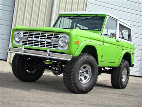 1973 Ford Bronco Convertible Barrett Jackson Auction Company Ford
