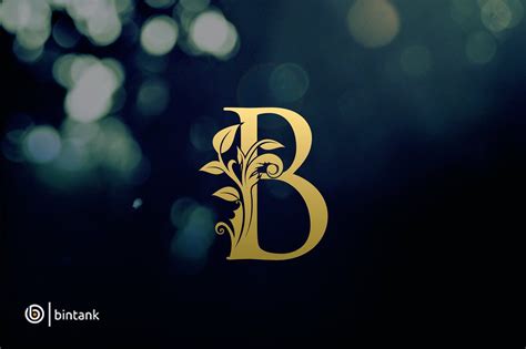 Gold B Letter Logo B Letter Logo Letter Logo B Letter Design