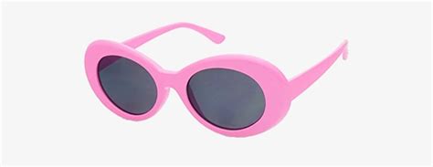 Pink Clout Goggles Free Transparent Png Download Pngkey