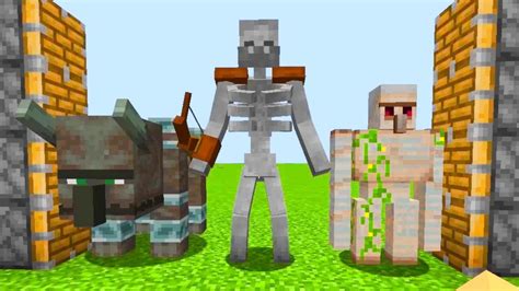 Ravanger Mutant Skeleton Iron Golem Minecraft Youtube