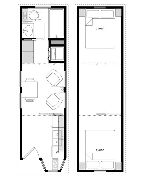 Tiny Home Floor Plans Sample Floor Plans For The 8 28 Coastal Cottage