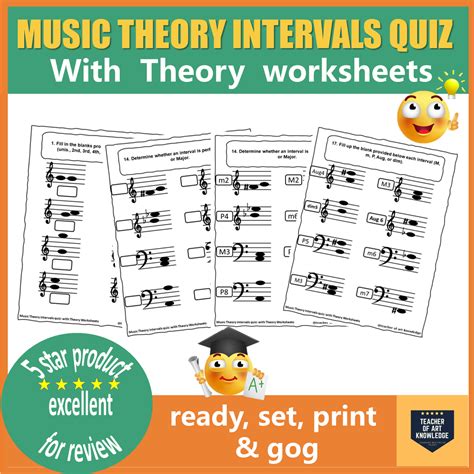 5 Music Theory Worksheets Pitch Letter Names And Rhythms Set 1