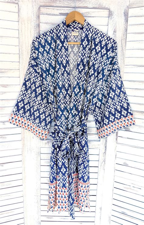 Pacific Islands Mid Length Kimono Verry Kerry Unique Ethical Clothing