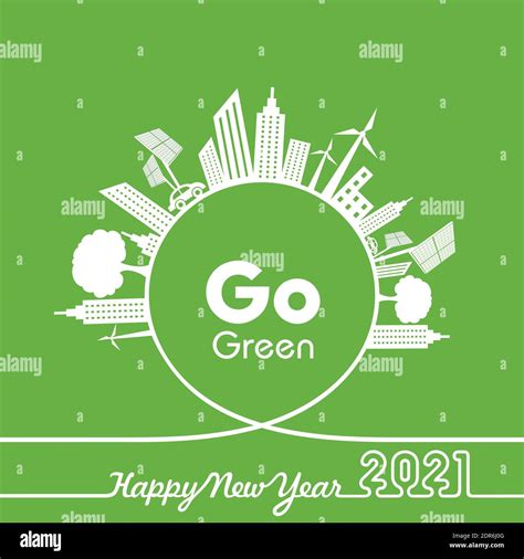 Vector Illustration Of Happy New 2021 Year Greeting Stock Vector Image