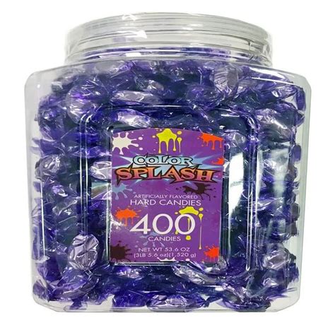 Alberts Color Splash Purple Hard Candy Purple Candy