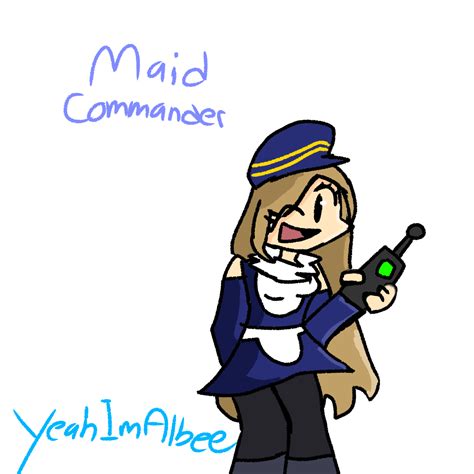 maid commander 😳 r tds roblox