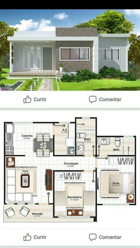 House Plans 10x8m With 2 Bedrooms House Plans S E41 Architectural