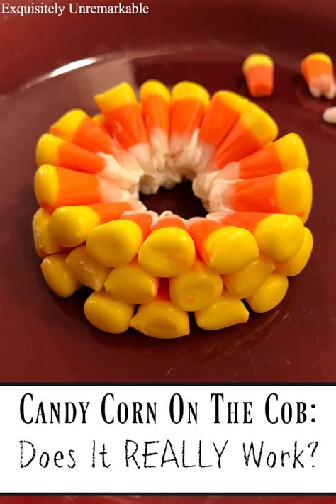 Stacking Candy Corn Exquisitely Unremarkable