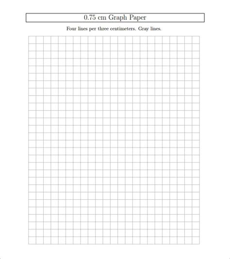 10 Free Graph Paper Templates Word Excel And Pdf Formats Printable