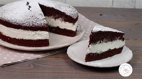 Torta Paradiso Al Cioccolato Farcita Ricetta Facile Ho Voglia Di Dolce Youtube