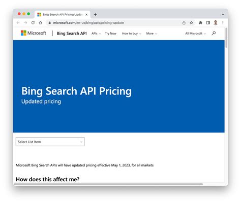 Microsoft Actualiza Los Precios De Los Datos De Bing Y Perjudica Así