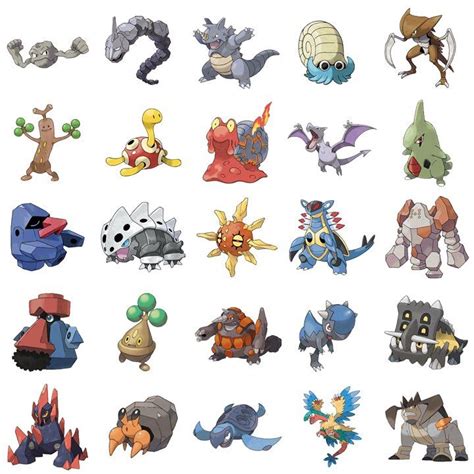 Top 10 Favorite Rock Type Pokemon Pokémon Amino