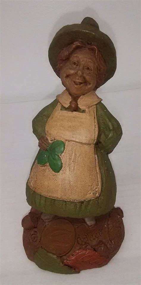 Vtg Tom Clark Colleen Gnome Figurine Irish Statue Ireland