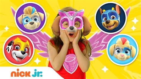 Mighty Twins Reveal And Play Dress Up 🐶 With Paw Patrol Jr Dress Up