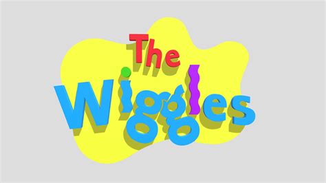 The Wiggles Logo 1997 1998 3d Model By Alexanderlcassara 4606689