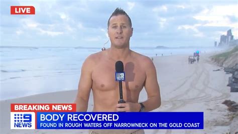 Tv Weatherman Stripped Down To Rescue Drowning Surfer Live On Air Indy100