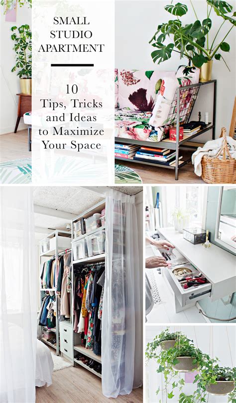 Small Studio Apartment 10 Tips Tricks And Ideas To Maximize Your Space
