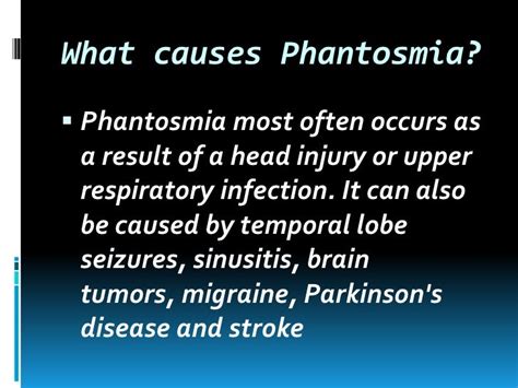 Phantosmia