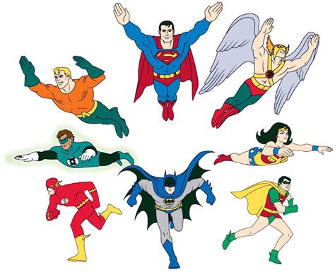 Super Friends Cartoon Characters
