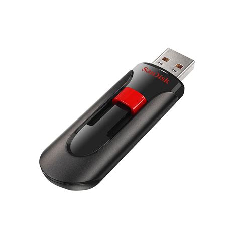 Usb Sandisk Cruzer Glide Usb Flash Drive Cz Gb Usb Black With Red Slider Retractable