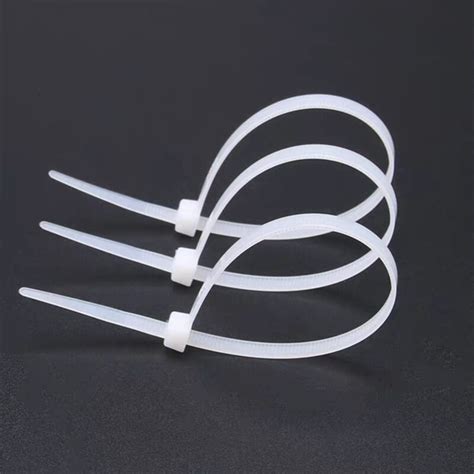 1000Pcs Nylon Cable Self Locking Plastic Wire Zip Ties Set 3 100 4 200