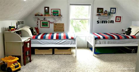 Now trying to get them excited about anything can seem like more trouble than it's worth. Farmhouse Tour: Boys' Bedroom Makeover | Andrea Dekker